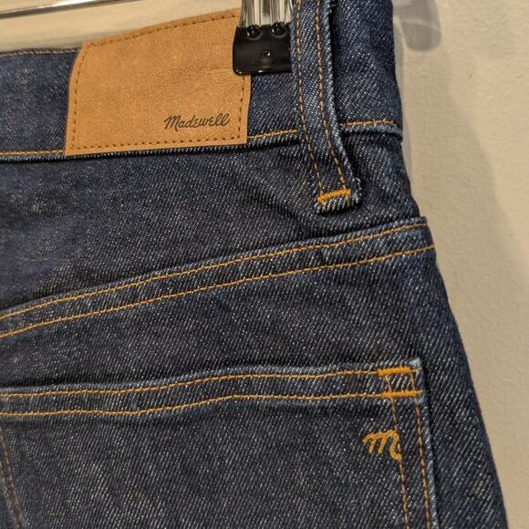 Madewell The 90s Straight Dark Denim Classic Traditional Timeless - Size 26 - Picture 5 of 12